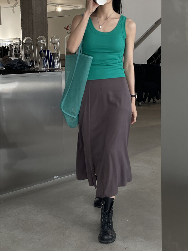 New year in early spring! [clean space] niche Harajuku style versatile skirt 30987# CLS
