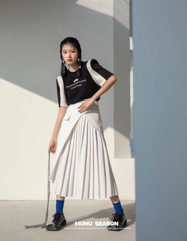 New year in early spring! [Mumu season] hollow chain versatile dress 2118# zxl