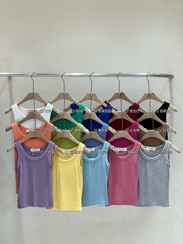 goods in stock! New in early summer! [kJ] U-neck thread ins anti slip cotton inner lap vest / sling 3256# zxl