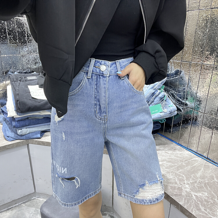 New in early summer! [vzo # casual jeans with holes