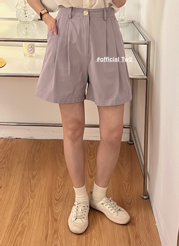 New in early summer! [TW2] Korean versatile high waist casual shorts 19189# HBx