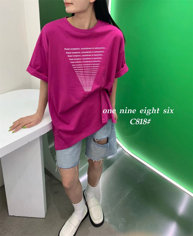 New in early summer! [y-818 # design] small sleeve T-shirt