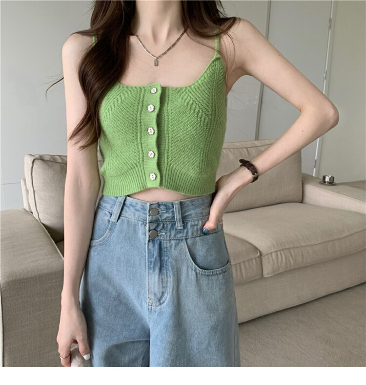 [Huaxi] Korean comfortable vest / sling 8787# PCZ