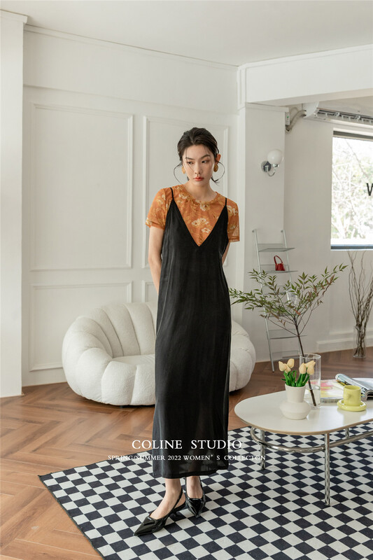 New year in early spring! [Coline] suspender fashion Korean dress (skirt only) c20094# hyy