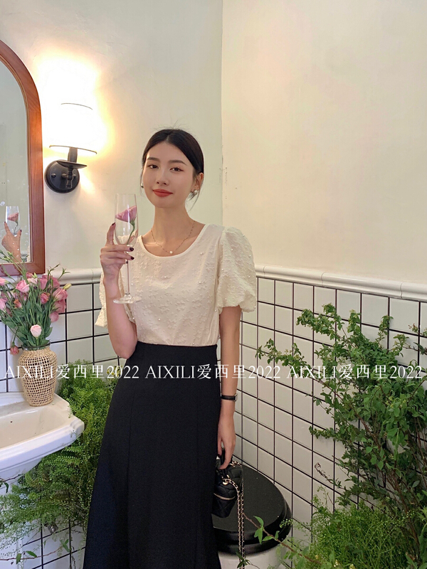 【AIXILI愛西里】韓系溫柔減齡小衫  6562#  WPL