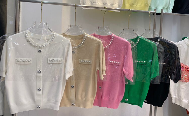 [miss fit lady] round neck heavy industry versatile sweater 5088# XYY