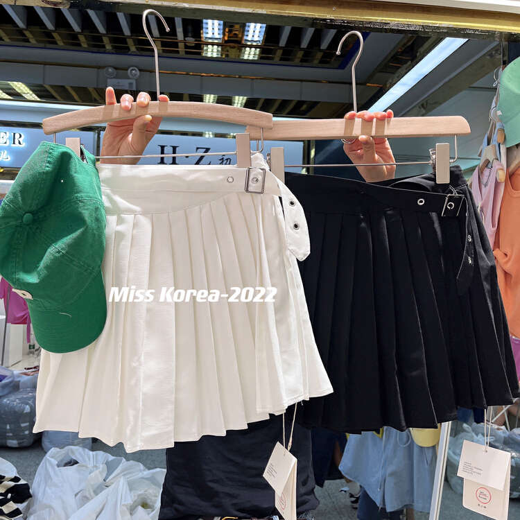 goods in stock! New in early summer! [Miss Korea] minority design pleated skirt 6161# HBx