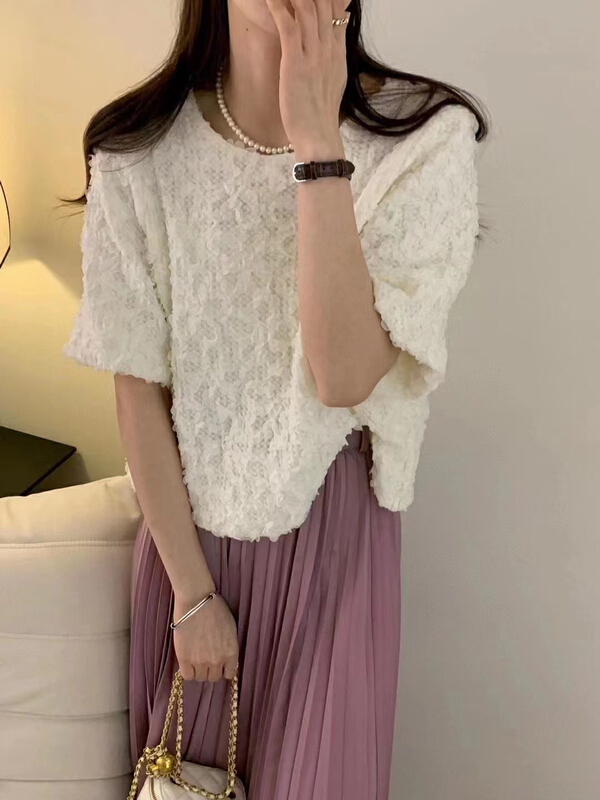 goods in stock! [tototellme] Korean simple and versatile shirt 20394# HBx