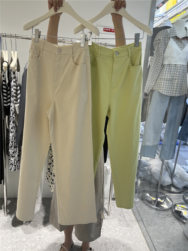 New year in early spring! [naimier] simple, personalized, versatile, slim casual pants 7169# LSW