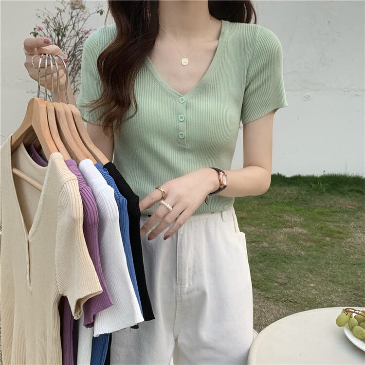 New year in early spring! [F.P.] ice silk clean fashion sweater cxm001# HBx