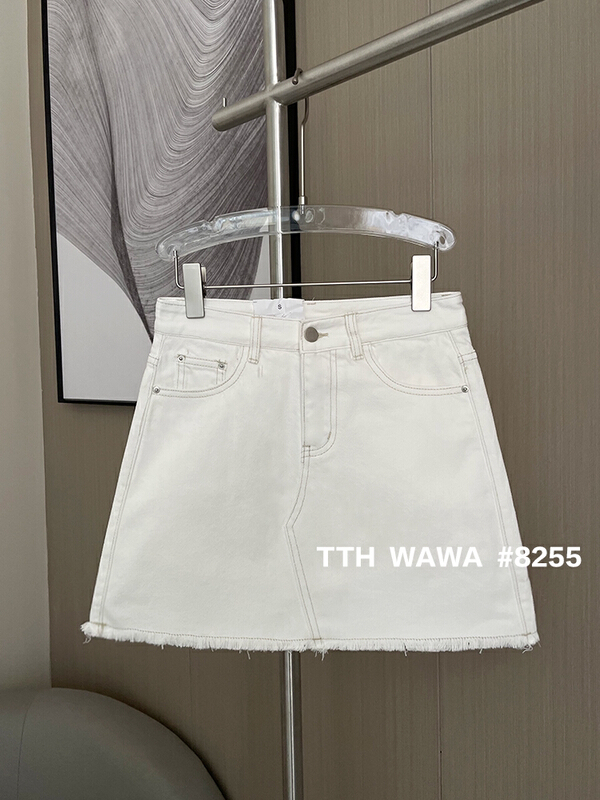 goods in stock! New in early summer! [Wawa] Korean casual versatile skirt 8255# ozq