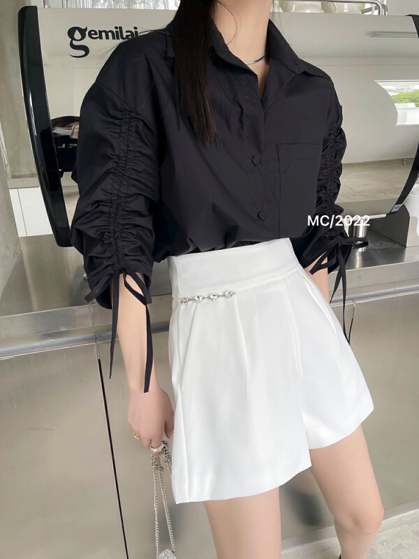 New year in early spring! [MC] slim and comfortable Korean casual shorts 675-1\j