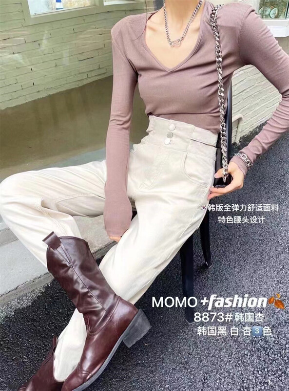 New year in early spring! [hey & Momo] slim and comfortable Korean jeans ys1-8873# ll