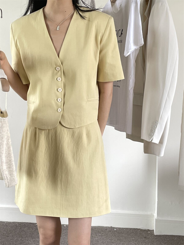 [clean space] Korean style simple and thin temperament small shirt 31261# CLS