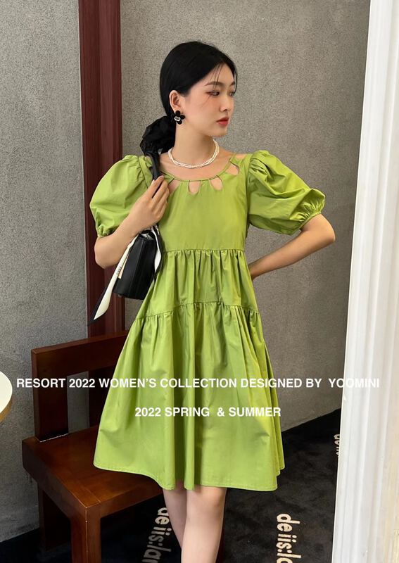 [yoomini] Korean fashion versatile dress x12791\wpl