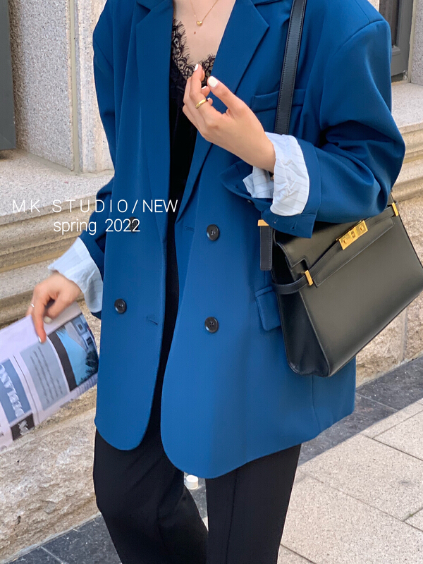 goods in stock! New year in early spring! [Chen] niche casual suit 3065# hjy