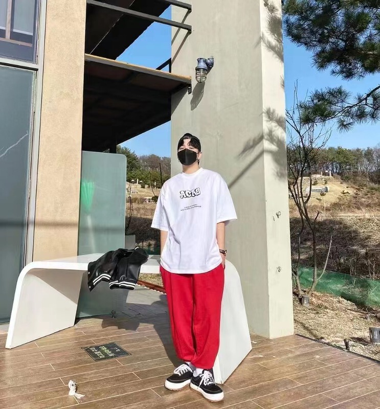 New year in early spring! [Mr. Bujue] round neck print versatile short sleeve T-shirt ys1-1209# ZZL