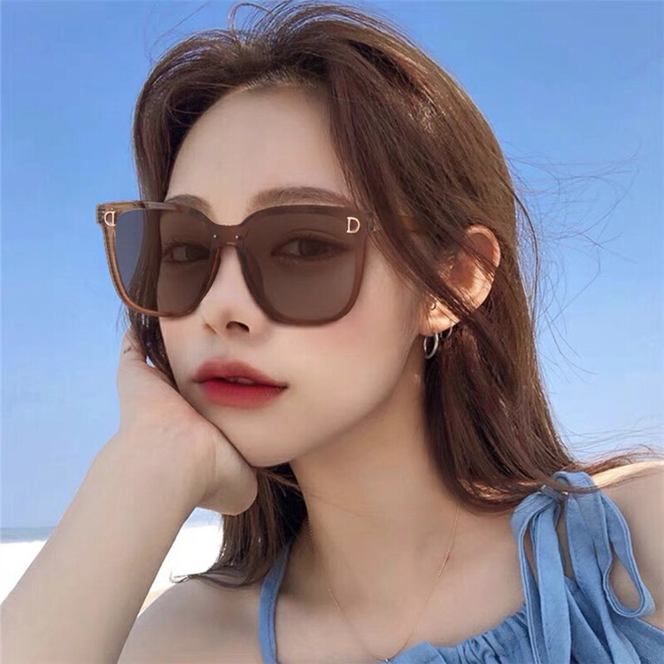 [fiber color scarf glasses] fashion anti ultraviolet radiation Sunglasses (with box) dgm# LSL
