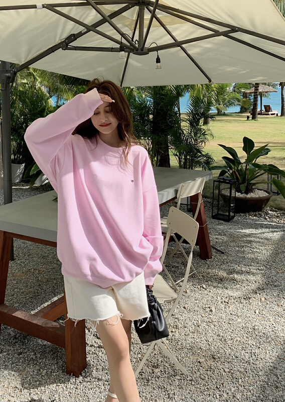 The original price is 95.88! New year in early spring! [11An] Korean round neck loose sweater a6056# LSL