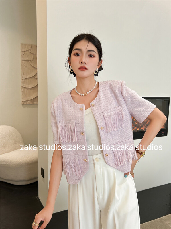 [Zaka] xiaoxiangfeng fashion classic short coat 58289# ll