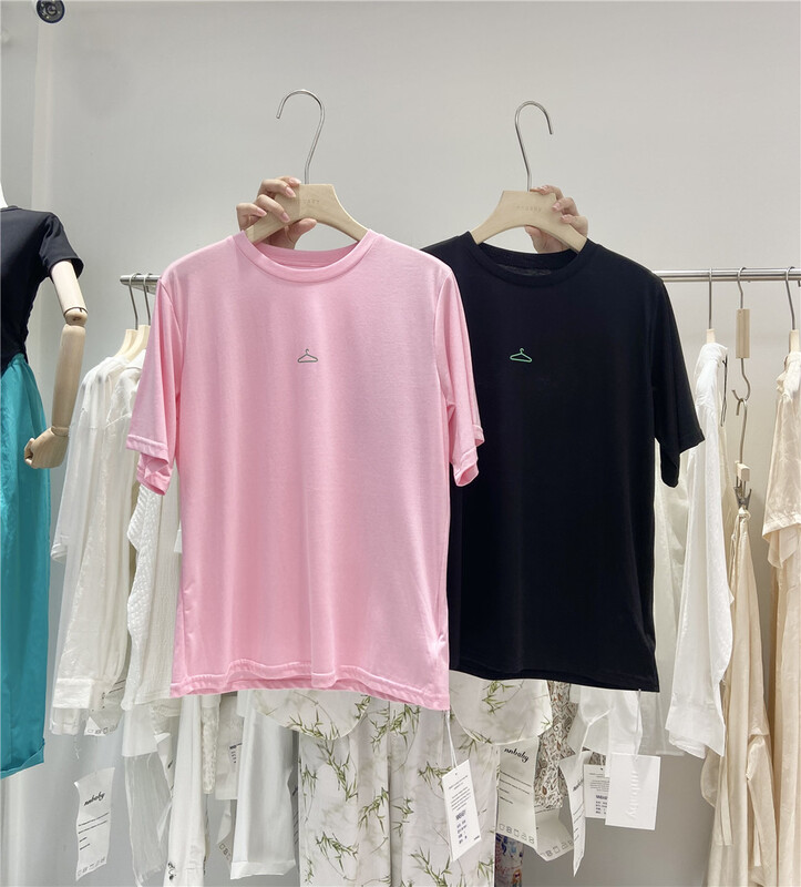 goods in stock! New in early summer! [nnbaby] simple, casual and versatile Pullover short sleeve T-shirt wz1897# CLS