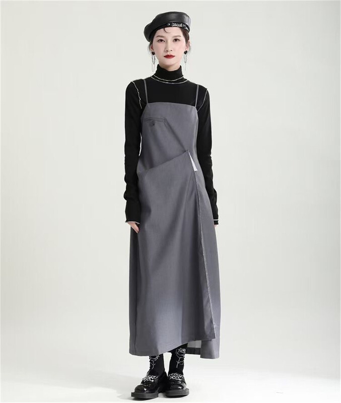 New year in early spring! [Z & C] sling retro simple small sexy dress 2991# LSW
