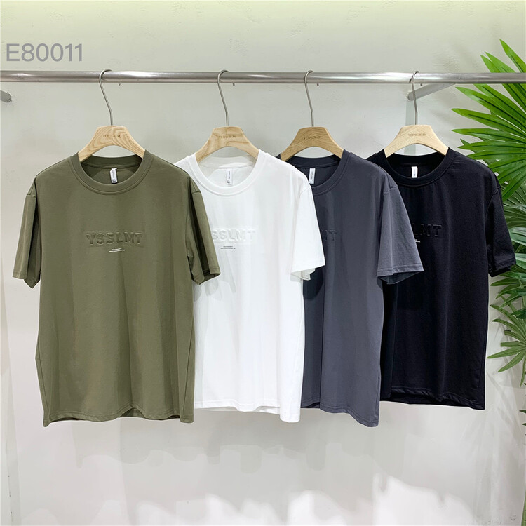 New year in early spring! [Yeji] Korean versatile Pullover letter Casual Short Sleeve T-shirt e80011# ZZL