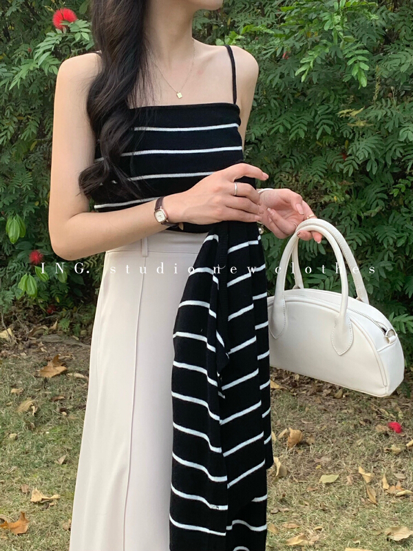 goods in stock! Early spring! [ing] lady temperament simple vertical A-line skirt (only selling skirt) ing-7616# ZSY