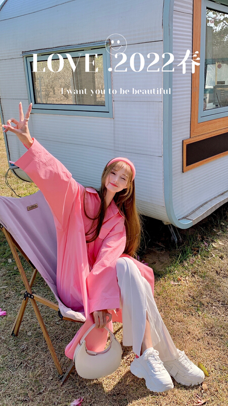 New year in early spring! [love] Korean loose long cardigan shirt 822 # WTT