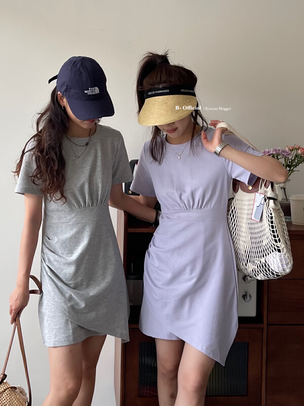 New in early summer! [B plus] ins sweet pure slim dress 22-357-2# HBx