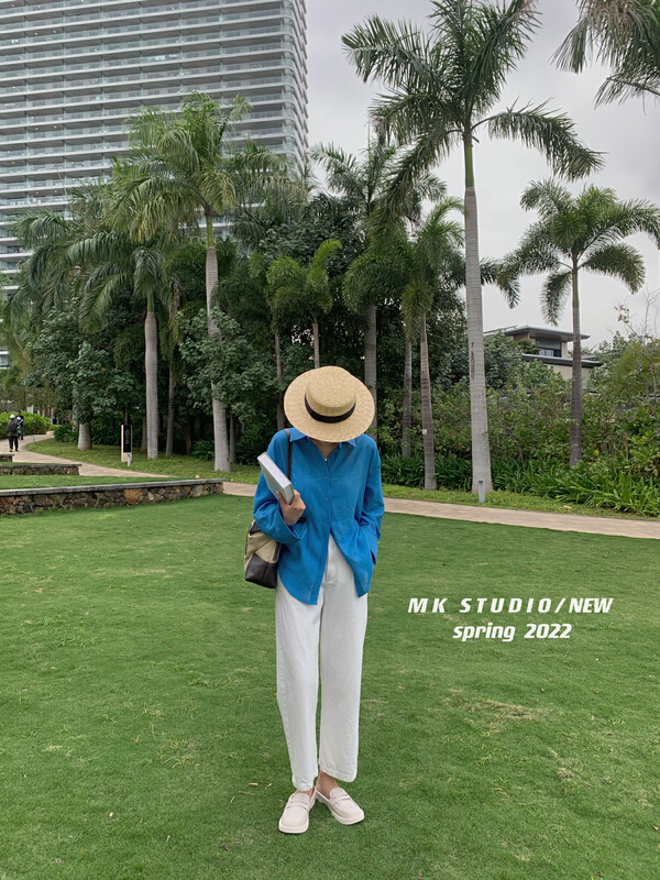 Early spring! [MK] Korean casual versatile shirt 3009# hjy