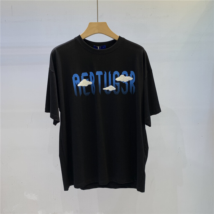 [Parkson] crew neck loose and versatile short sleeve T-shirt 5602# ZZL