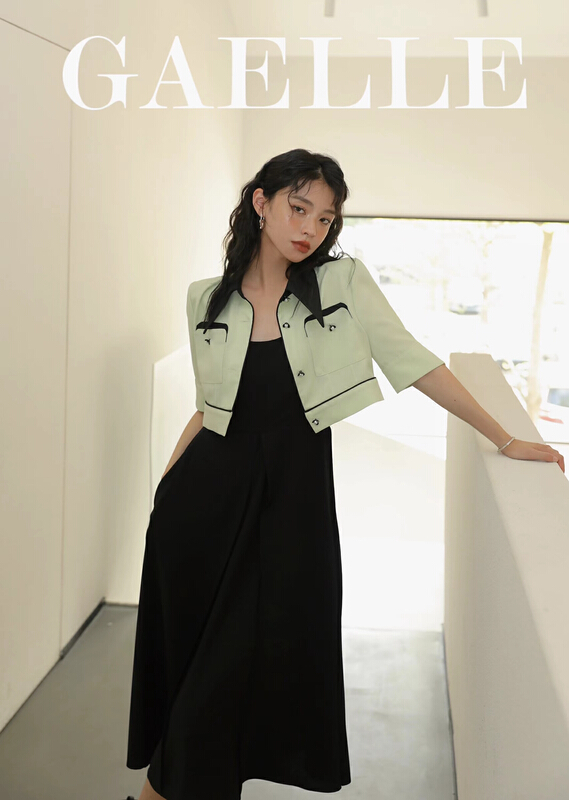 goods in stock! New in early summer! [GL] French style coat + temperament suspender dress suit c3035# JJ