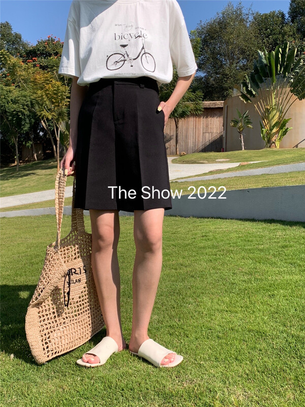 New year in early spring! [the show] simple foreign style versatile solid five point casual shorts 60179\cls