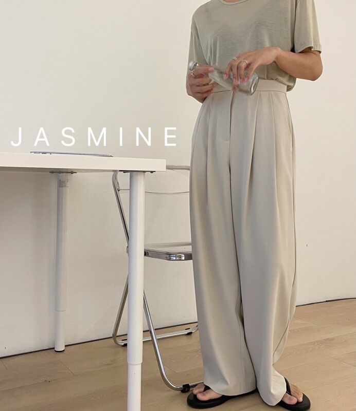 goods in stock! The money for the best! New in early summer! [Jasmine] Korean style, comfortable and versatile trousers 3683# CLS