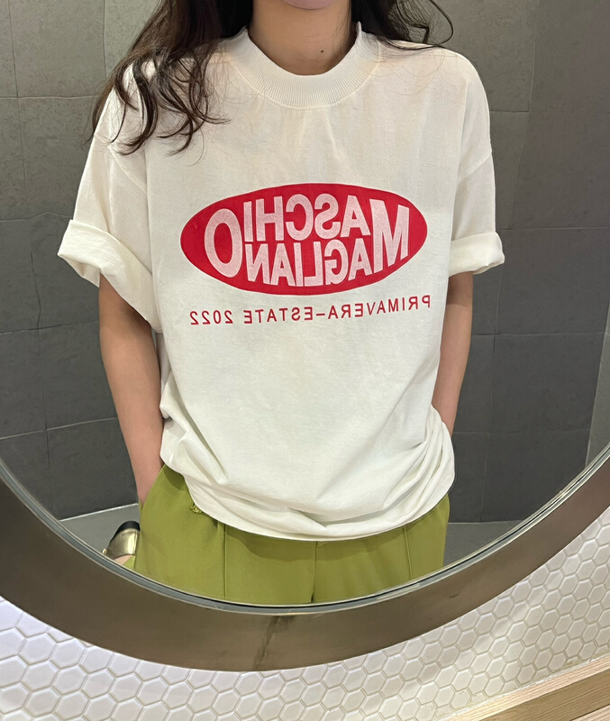 goods in stock! New in early summer! [trust me] Korean round neck letter short sleeve T-shirt 67960# ozq