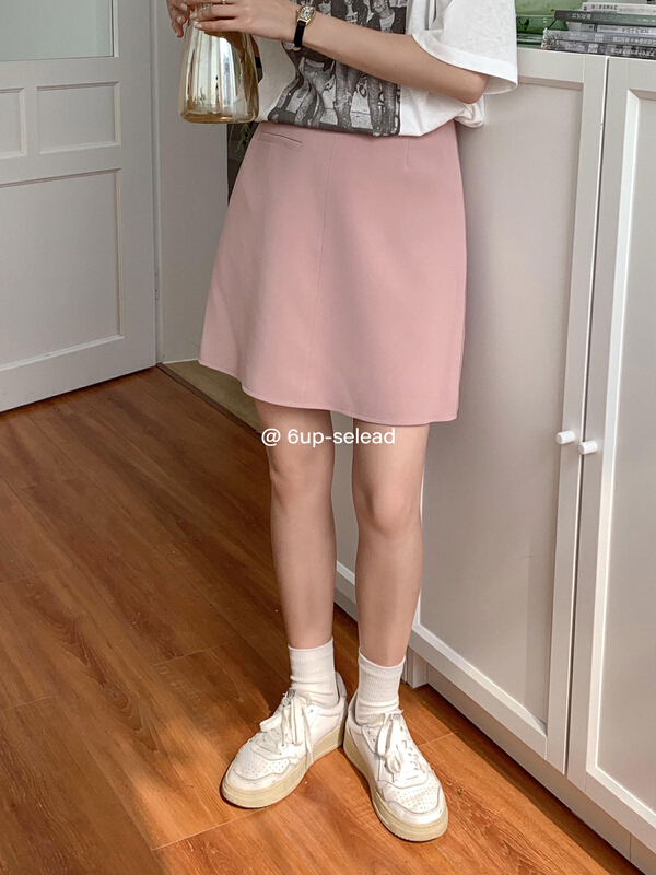 New in early summer! [6-up] Korean simple and versatile skirt 68200# XJ