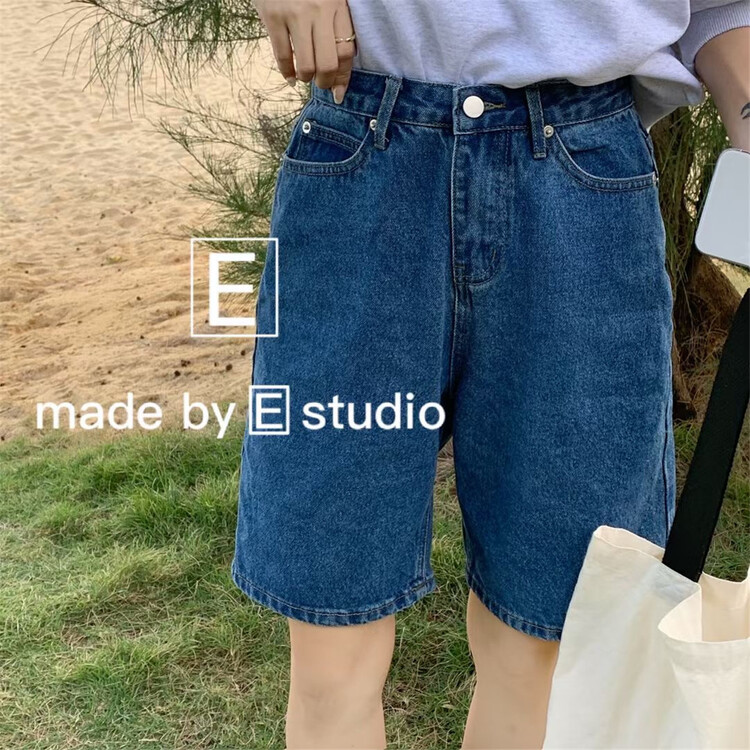 Early spring! 【E】 Korean casual 5-point denim shorts zs007# hjy