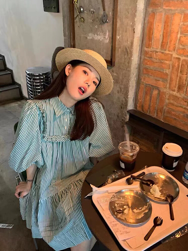 Spot! [ARE STUDIO] casual Joker lapel dress 9818# WPL
