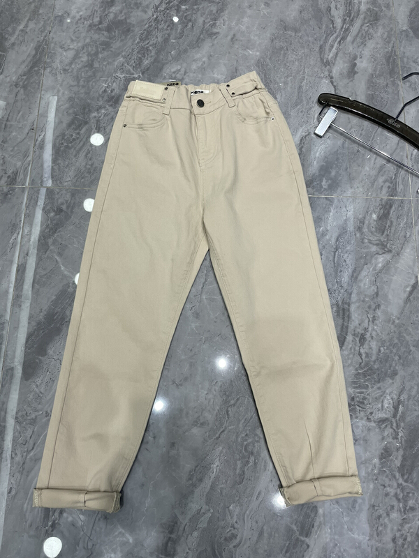 [- 5kg] casual elastic waist featured jeans 2347# ll