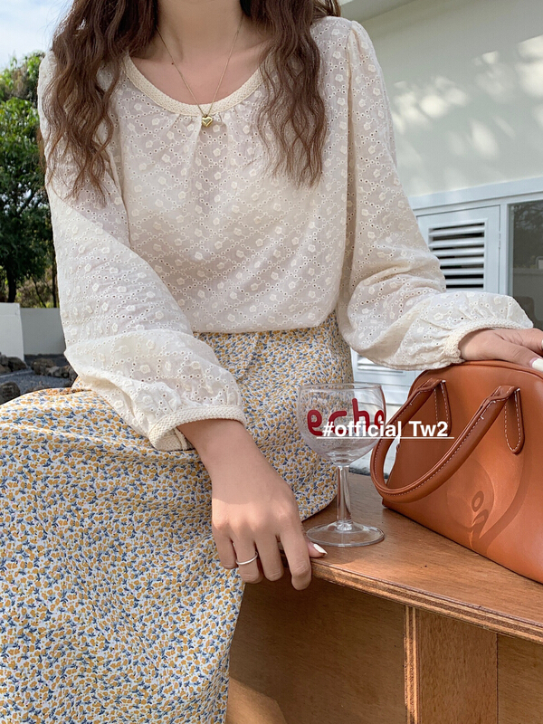 New year in early spring! [TW2] Korean version simple temperament shirt 15250# HBx