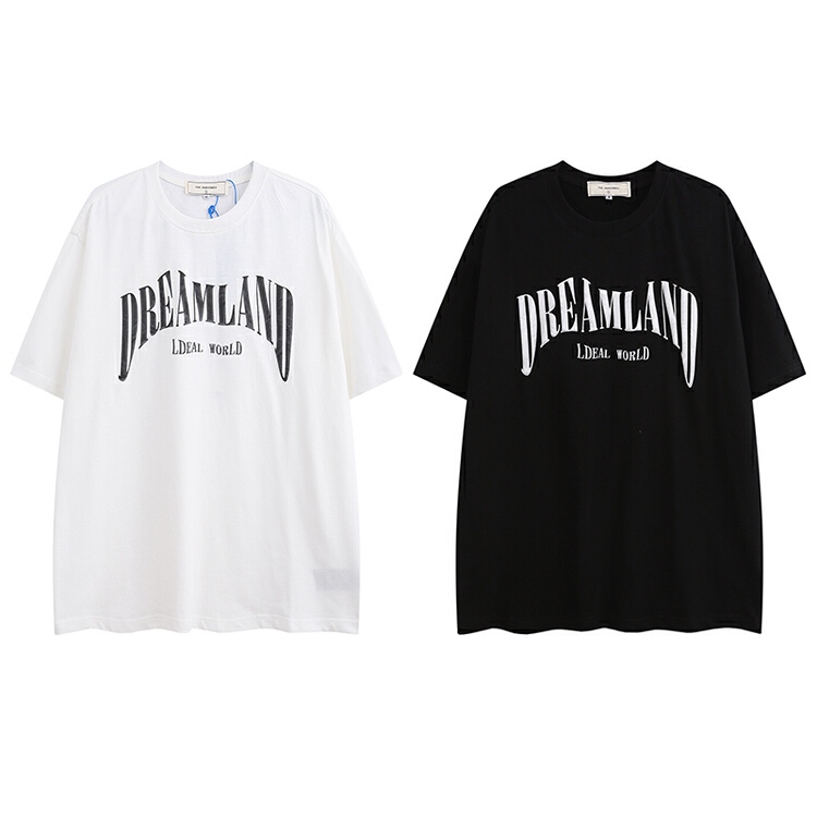[the unaved] men's and women's personalized letter printed short sleeve T-shirt 2370# ZZL