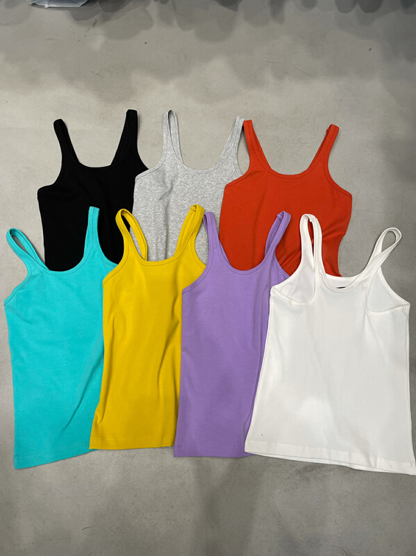 Original price 50.76! New in early summer! [trust me] solid color versatile comfort vest / sling 67940# ozq