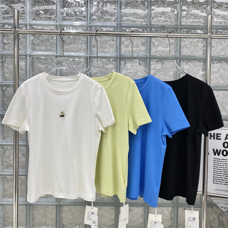 Cxdhh / new in early spring! [strict selection - planting grass and trees] Korean simple and versatile short sleeve T-shirt ys1-xc15-20899# jhy