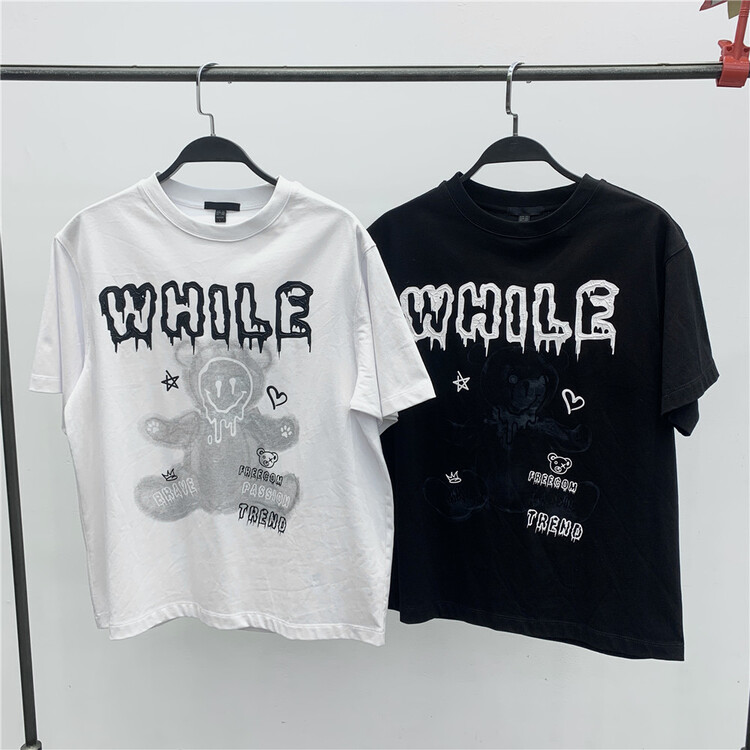 New year in early spring! [Banna harbor] fashion niche print short sleeve T-shirt t23013# ZZL