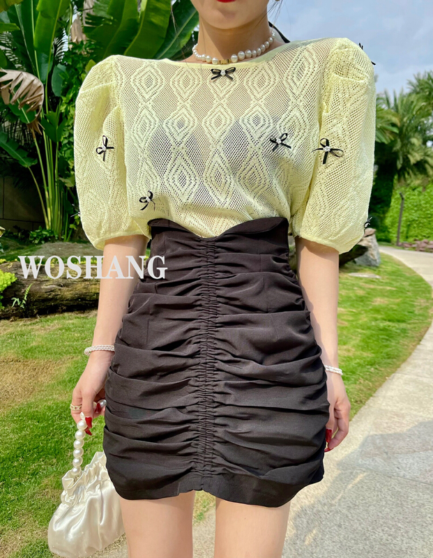 [woshang] slim and versatile shirt a07-1# XYJ