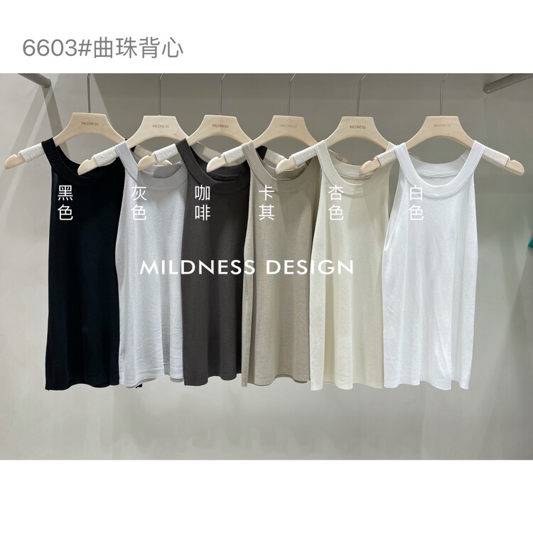 New year in early spring! [mildness] Qu Zhu versatile knitted vest m6603# ZSY