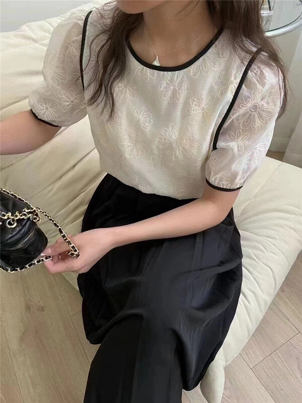 【SUSAN】個性大方撞色百搭小衫  6670#  LSW
