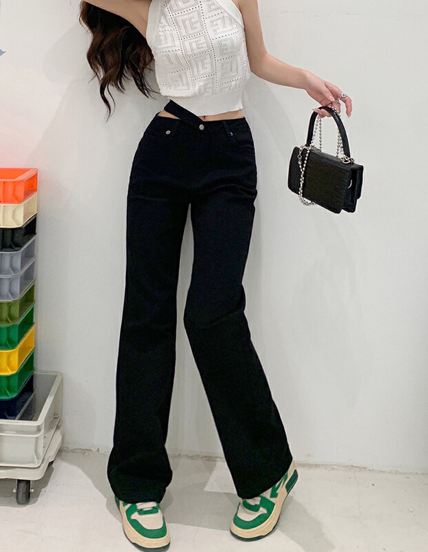 [h.max] simple and versatile design jeans c4504# ozq
