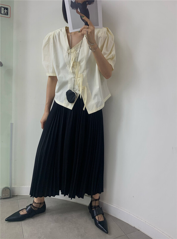 goods in stock! New in early summer! [YST] niche design Chinese style shirt 10189# XJ